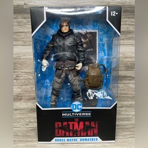 NEW Sealed DC Multiverse The Batman Bruce Wayne Drifter Unmasked